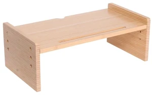 Bamboo Monitor Stand for Desk, 3-Level Adjustable Monitor Riser, Wooden Desktop Shelf Organizer, Portable and adjustable Laptop Stand for Desk, Macbook stand and Computer Tower Stand, TV Riser Printer Bamboo Monitor Stand for Desk, 3-Level Adjustable Monitor Riser, Wooden Desktop Shelf Organizer, Portable and adjustable Laptop Stand for Desk, Macbook stand and Computer Tower Stand, TV Riser Printer