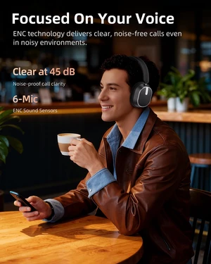 bmani Noise Isolation Low Delay Game Bluetooth Over-Ear Headsets Charcoal bmani Noise Isolation Low Delay Game Bluetooth Over-Ear Headsets Charcoal
