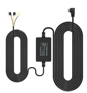 F7N Dash Cam Hardwire Kit, 21.3ft USB C Port Hard Wire Kit for Dashcam,Converts 12V-24V to 5V/2.5A Low Voltage Protection F7N Dash Cam Hardwire Kit, 21.3ft USB C Port Hard Wire Kit for Dashcam,Converts 12V-24V to 5V/2.5A Low Voltage Protection