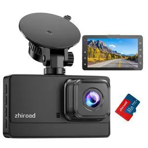 Dash Cam 1080P FHD Front Dash Camera for Cars, Dashcam with 176°Wide Angle, Night Vision, Parking Monitor,Loop Recording, G-Sensor,32G SD Card, Type C Dash Cam 1080P FHD Front Dash Camera for Cars, Dashcam with 176°Wide Angle, Night Vision, Parking Monitor,Loop Recording, G-Sensor,32G SD Card, Type C