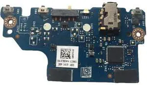 Power switch board and volume control board for laptops with model numbers 12 9Q23 CN-07RFHW LS-8824P 07RFHW. Power switch board and volume control board for laptops with model numbers 12 9Q23 CN-07RFHW LS-8824P 07RFHW.