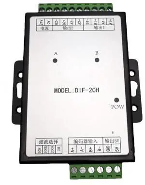 Extended Input 1, Output 2, Differential Pulse Signal Distributor Termination Module, 2MHz with Digital Filtering Extended Input 1, Output 2, Differential Pulse Signal Distributor Termination Module, 2MHz with Digital Filtering