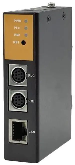 Ethernet adapter serial-to-Ethernet MODBUS-TCP communication module for FX, FX2N, and FX3U PLC touchscreens Ethernet adapter serial-to-Ethernet MODBUS-TCP communication module for FX, FX2N, and FX3U PLC touchscreens