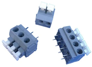 100 pieces/batch KF235 3.81mm 3P pitch PCB spring terminal connector 250V/10A 100 pieces/batch KF235 3.81mm 3P pitch PCB spring terminal connector 250V/10A