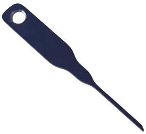 Rectangular pin removal tool for D-3 and D-5 connector contacts Rectangular pin removal tool for D-3 and D-5 connector contacts