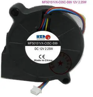 MF50151VX-C05C-S99 12V 2.52W 50*50*15MM 5cm Four-wire laptop fan MF50151VX-C05C-S99 12V 2.52W 50*50*15MM 5cm Four-wire laptop fan