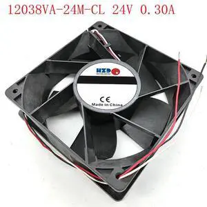 DC48V 120*38MM 3-wire cooling fan 12038VA-24M-CL DC48V 120*38MM 3-wire cooling fan 12038VA-24M-CL