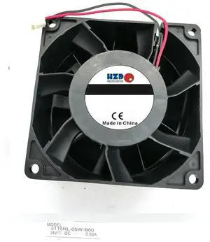 8CM 8038 24V 0.5A 3115RL-05W-B60 2-wire CPU cooler fan 8CM 8038 24V 0.5A 3115RL-05W-B60 2-wire CPU cooler fan