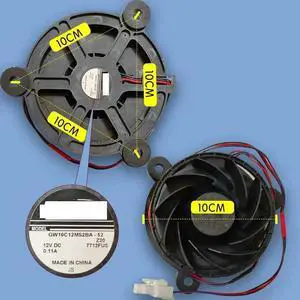 GW10C12MS2BA-52 12V Refrigerator Fan GW10C12MS2BA-52 12V Refrigerator Fan