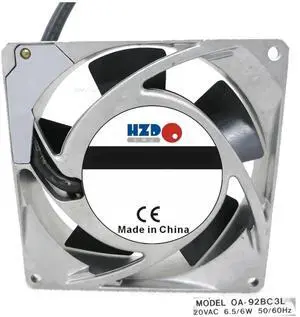 9cm 92*92*25mm 9225 120V AC 6.5/6W Fan OA-92BC3L 9cm 92*92*25mm 9225 120V AC 6.5/6W Fan OA-92BC3L