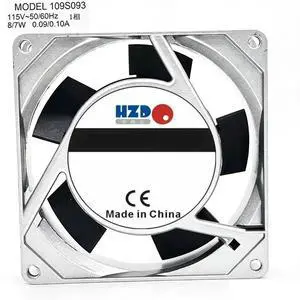 9cm 92*92*25mm 9225 120V AC 6.5/6W Cooling Fan 109S093 9cm 92*92*25mm 9225 120V AC 6.5/6W Cooling Fan 109S093