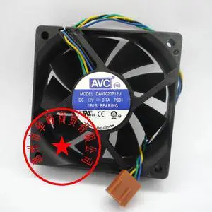 7CM DA07020T12U 7015 12V 0.7A 70*70*15MM 4-wire CPU fan 7CM DA07020T12U 7015 12V 0.7A 70*70*15MM 4-wire CPU fan