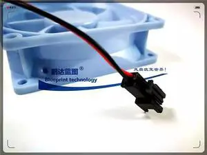 8025 24V 0.37A Cooling Fan DFS802512L 2-wire 8025 24V 0.37A Cooling Fan DFS802512L 2-wire