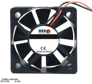 5cm 50x50x15mm DC12V 0.18A 2-wire fan 2106KL-04W-B50 5cm 50x50x15mm DC12V 0.18A 2-wire fan 2106KL-04W-B50