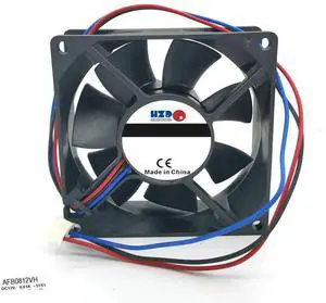 AFB0812VH 8025 12V 0.41A Three-wire fan 80*80*25MM AFB0812VH 8025 12V 0.41A Three-wire fan 80*80*25MM