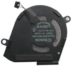 Laptop CPU Cooling Fan EG50040S1-CF00-S9A for 7300 Series CPU, DC5V 0.34A, Minimum Airflow: 2.6 CFM, DC28000NDSL YRJF1 Laptop CPU Cooling Fan EG50040S1-CF00-S9A for 7300 Series CPU, DC5V 0.34A, Minimum Airflow: 2.6 CFM, DC28000NDSL YRJF1