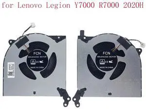 Y7000 R7000 2020H (2020) Series FM9H FM9J 5F10S13917 DC5V Fan, Replacement CPU + GPU Cooling Fan Y7000 R7000 2020H (2020) Series FM9H FM9J 5F10S13917 DC5V Fan, Replacement CPU + GPU Cooling Fan