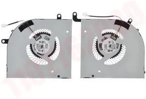 Laptop CPU and GPU cooling fan, suitable for Z16P B12UGST B12UMST BS6212MS-U5Z/U5W 12V 0.55A MS-15G1 Laptop CPU and GPU cooling fan, suitable for Z16P B12UGST B12UMST BS6212MS-U5Z/U5W 12V 0.55A MS-15G1