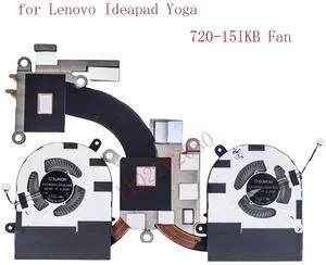 720-15IKB 80X7 Independent Cooling Fan and Heatsink 5H40N67861 Replacement Fan 720-15IKB 80X7 Independent Cooling Fan and Heatsink 5H40N67861 Replacement Fan