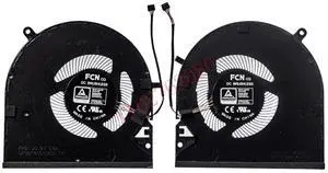 CPU+GPU cooling fans (5V DC) suitable for RZ09-0409, RZ09-0409BE, RZ09-0409CE, and RZ09-0409AE series CPU+GPU cooling fans. CPU+GPU cooling fans (5V DC) suitable for RZ09-0409, RZ09-0409BE, RZ09-0409CE, and RZ09-0409AE series CPU+GPU cooling fans.