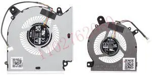 CPU+GPU cooling fans for Pulse GL66 Sword 15 M16 GF66 series laptops: DFS5L22H05G86C QP10 DFS5K221155724 QP11 CPU+GPU cooling fans for Pulse GL66 Sword 15 M16 GF66 series laptops: DFS5L22H05G86C QP10 DFS5K221155724 QP11