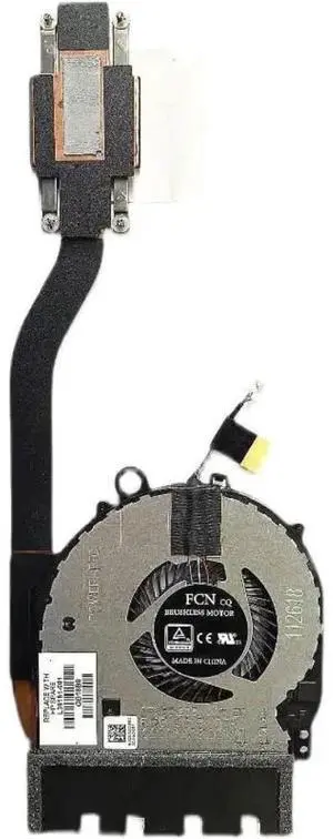Replacement fan for 14-BA laptops, CPU cooling fan with heatsink, part number L39181-001 Replacement fan for 14-BA laptops, CPU cooling fan with heatsink, part number L39181-001