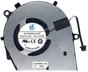 CPU cooling fans for Inspron 14 7405, Inspron 15 5406, 5501, 5502, 5508, 3410 and E3410 series CPUs. CPU cooling fans for Inspron 14 7405, Inspron 15 5406, 5501, 5502, 5508, 3410 and E3410 series CPUs.