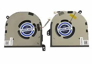 CPU+GPU cooling fan 0594WG 0MC4KC DC28000Y6SL DC28000Y5SL DC5V suitable for XPS 9520 Precision 5570 series laptops. CPU+GPU cooling fan 0594WG 0MC4KC DC28000Y6SL DC28000Y5SL DC5V suitable for XPS 9520 Precision 5570 series laptops.