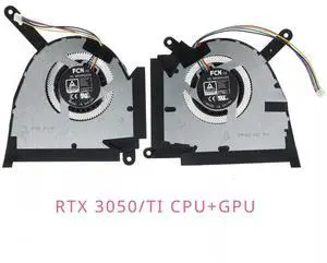 CPU+GPU cooling fans for Dash (2022) F15 FX517 FX517ZC FX517ZE series 5V. CPU+GPU cooling fans for Dash (2022) F15 FX517 FX517ZC FX517ZE series 5V.