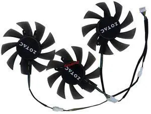 3-piece set, GA82S2H, DIY GPU fan, graphics card cooling, suitable for RTX 3060 12GD GE PRO, RTX 2060 6G, 3060Ti 8G, GTX 1660 SUPER 3-piece set, GA82S2H, DIY GPU fan, graphics card cooling, suitable for RTX 3060 12GD GE PRO, RTX 2060 6G, 3060Ti 8G, GTX 1660 SUPER