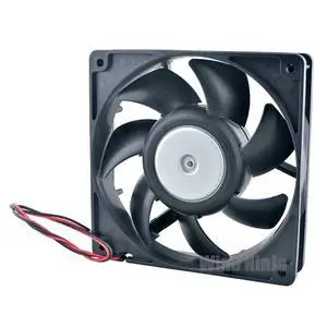 12cm/120mm Dual Ball Bearing Cooling Fan 9GH1212C402 DC12V 0.21A 2-Pin Power Supply Fan 120x120x25mm, suitable for computer hardware. 12cm/120mm Dual Ball Bearing Cooling Fan 9GH1212C402 DC12V 0.21A 2-Pin Power Supply Fan 120x120x25mm, suitable for computer hardware.