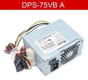 DPS-75VB B and DPS-75VB A are switching power supply adapters suitable for 75W 12V power supplies for desktop PCs with up to 4 SATA ports. DPS-75VB B and DPS-75VB A are switching power supply adapters suitable for 75W 12V power supplies for desktop PCs with up to 4 SATA ports.