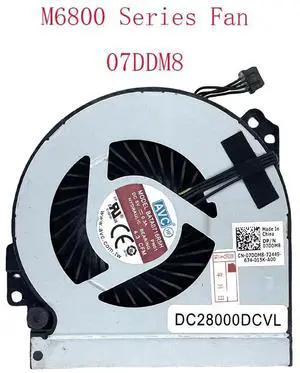 CPU cooling fan 07DDM8 KSB0605HC-DA03 DC5V for Precision M6800 series laptops CPU cooling fan 07DDM8 KSB0605HC-DA03 DC5V for Precision M6800 series laptops