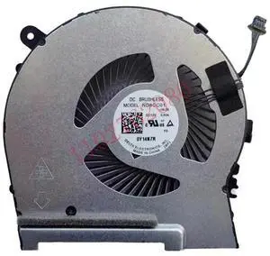 Suitable for laptop CPU cooling fans, model number 15-dh TPN-C143 ND8CC01-18L06 12V 0.60A L64443-001 L87237-001 Suitable for laptop CPU cooling fans, model number 15-dh TPN-C143 ND8CC01-18L06 12V 0.60A L64443-001 L87237-001