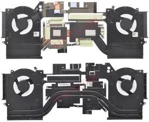 Laptop cooling fan (with heatsink) for M15 R3: DFS5K323161A1E 01F4FV DFS201105AE0T 087HF0 DC5V 0.5A Laptop cooling fan (with heatsink) for M15 R3: DFS5K323161A1E 01F4FV DFS201105AE0T 087HF0 DC5V 0.5A