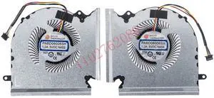 CPU + GPU cooling fans suitable for GE66 10SGS 10SFS 10SF 10UH 10UG 10UE 11UH Leopard 10UH 10UG 11UG series. CPU + GPU cooling fans suitable for GE66 10SGS 10SFS 10SF 10UH 10UG 10UE 11UH Leopard 10UH 10UG 11UG series.