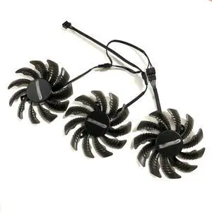 3 units/set, 75mm, PLD08010S12HH, P104-100 4G, VGA cooler, graphics card cooling fan, suitable for R9 Fury, GTX 1080 1070 G1 ROCK 8G 3 units/set, 75mm, PLD08010S12HH, P104-100 4G, VGA cooler, graphics card cooling fan, suitable for R9 Fury, GTX 1080 1070 G1 ROCK 8G