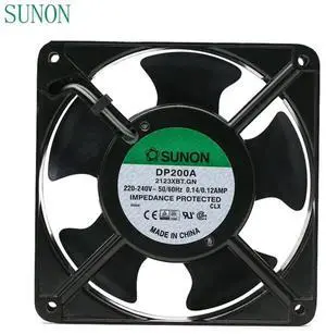 AC 220V fan for DP200A, part number 2123XBT.GN, 0.14A, 12038, 220V, 120*120*38mm, industrial chassis cooling fan, 120mm. AC 220V fan for DP200A, part number 2123XBT.GN, 0.14A, 12038, 220V, 120*120*38mm, industrial chassis cooling fan, 120mm.