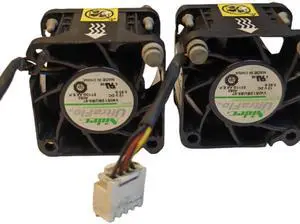 One X3250 M4 server fan, V40S12BUB5-57A05, 12V, 0.53A. One X3250 M4 server fan, V40S12BUB5-57A05, 12V, 0.53A.