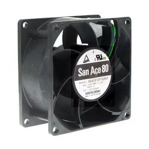 High-speed 12V ball bearing cooling fan, dimensions 80mm x 80mm x 38mm, model 9GA0812P1G641, current 1.2A, speed 9950RPM, suitable for mining rigs, powerful cooling. High-speed 12V ball bearing cooling fan, dimensions 80mm x 80mm x 38mm, model 9GA0812P1G641, current 1.2A, speed 9950RPM, suitable for mining rigs, powerful cooling.