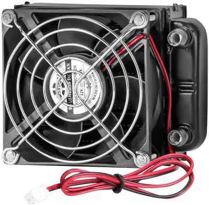 80mm DIY Liquid Cooler, Aluminum Heat Exchanger with 80mm Fan, DC12V, Black - High-Efficiency CPU and VGA Cooling 80mm DIY Liquid Cooler, Aluminum Heat Exchanger with 80mm Fan, DC12V, Black - High-Efficiency CPU and VGA Cooling