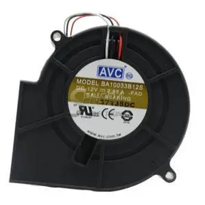 Suitable for 9733 97*94*33MM BA10033B12S 12V 2.85A ball bearing DC blower centrifugal server fan Suitable for 9733 97*94*33MM BA10033B12S 12V 2.85A ball bearing DC blower centrifugal server fan