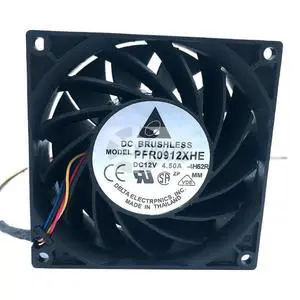 PFR0912XHE 90mm 12V High-Speed PWM Mining Fan | 185CFM Ball Bearing Heatsink, Suitable for GPU Mining rigs/ASIC Mining rigs/Server Cooling PFR0912XHE 90mm 12V High-Speed PWM Mining Fan | 185CFM Ball Bearing Heatsink, Suitable for GPU Mining rigs/ASIC Mining rigs/Server Cooling