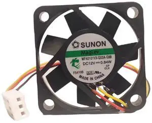 MF40101VX-Q03A-G99 4010 Cooling Fan, 12V, 8500 RPM, Silent Fan, Suitable for Industrial Control, Motherboard and Inverter Power Supplies MF40101VX-Q03A-G99 4010 Cooling Fan, 12V, 8500 RPM, Silent Fan, Suitable for Industrial Control, Motherboard and Inverter Power Supplies