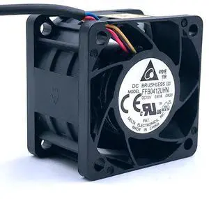 FFB0412UHN 40x40x28MM 4028 40MM Fan for 1U and 2U servers, 12V 0.81A high-speed cooling fan with 4-pin connector. FFB0412UHN 40x40x28MM 4028 40MM Fan for 1U and 2U servers, 12V 0.81A high-speed cooling fan with 4-pin connector.