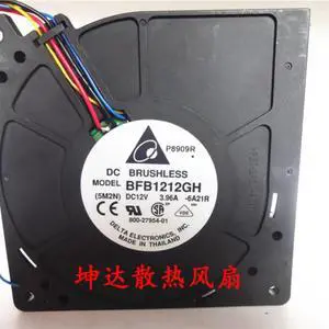 Suitable for 12V 3.96A cooling fans, BFB1212GH 12032 120x120x32mm 12cm server inverter blowers (3WIRE). Suitable for 12V 3.96A cooling fans, BFB1212GH 12032 120x120x32mm 12cm server inverter blowers (3WIRE).