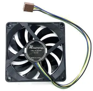 8010 80mm 8cm Silent Fan, PWM Spherical Ultra-thin 4-pin Speed Control for Computer CPUs, Power Supplies, ITX Small Cases, 12V, 8cm 8010 80mm 8cm Silent Fan, PWM Spherical Ultra-thin 4-pin Speed Control for Computer CPUs, Power Supplies, ITX Small Cases, 12V, 8cm