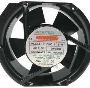 UF15KC12 BTH Mechatronics Dedicated 172mm x 17cm AC 115V 39/38W 17251 Industrial Axial Flow Chassis Cooling Fan UF15KC12 BTH Mechatronics Dedicated 172mm x 17cm AC 115V 39/38W 17251 Industrial Axial Flow Chassis Cooling Fan