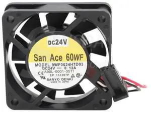 Suitable for 9WF0624H7D03 6015 24V A90L-0001-0511 60X60X15mm 6cm server equipment dedicated cooling fan Suitable for 9WF0624H7D03 6015 24V A90L-0001-0511 60X60X15mm 6cm server equipment dedicated cooling fan