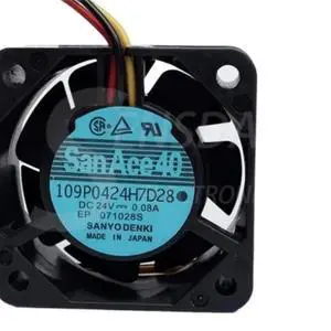 One 4015 4015 cooling fan, part number: A90L-0001-0441/39, DC24V 0.08A server fan. One 4015 4015 cooling fan, part number: A90L-0001-0441/39, DC24V 0.08A server fan.